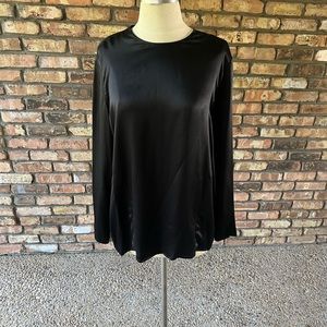 Giorgio Armani 100% Silk Long Sleeve Blouse Vintage and made in Italy!